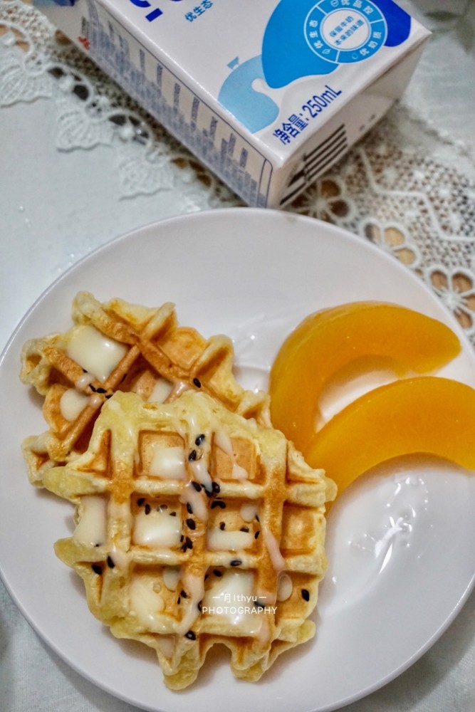 华夫饼,自制美食,鸡蛋