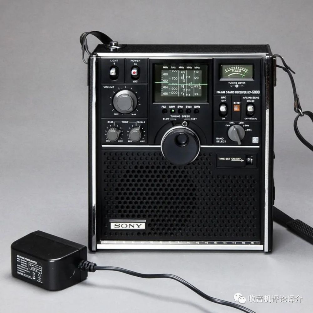 索尼icf-5800l/captain 77收音机