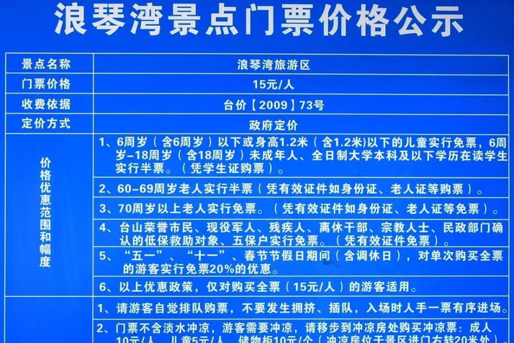 浪琴湾门票15元/人,3月淡季,以摄影证交流,免了门票.