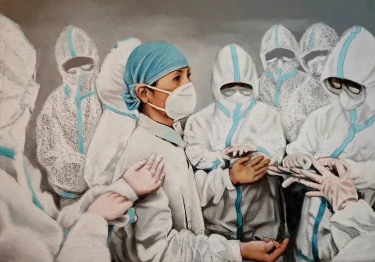 水粉画,油画棒,色粉画,钢笔画,素描,丙烯画
