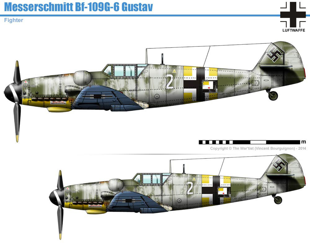 苏德战争催生的me-109g系列战斗机,产量最高却是落幕的转折点