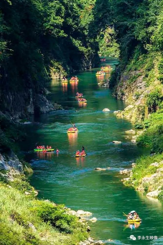 这里是湖南湘西永顺县——猛洞河
