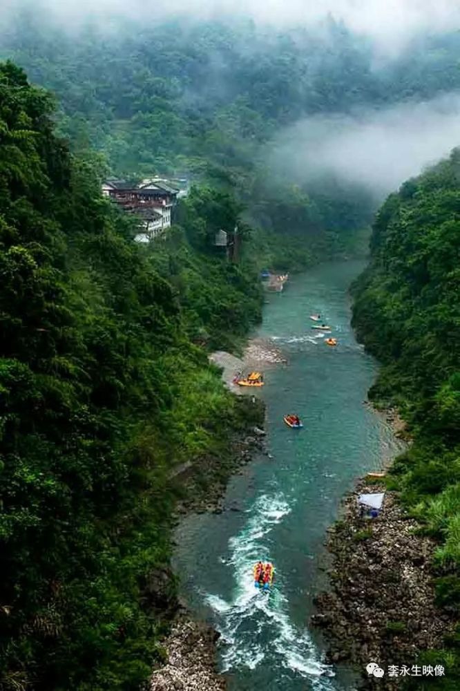 这里是湖南湘西永顺县——猛洞河