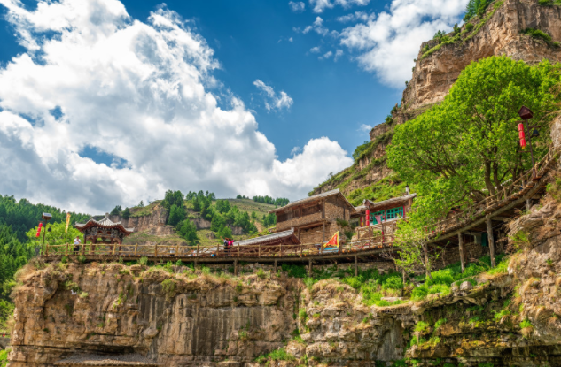 山西,芦芽山,马伦草原,石门悬棺,万年冰洞