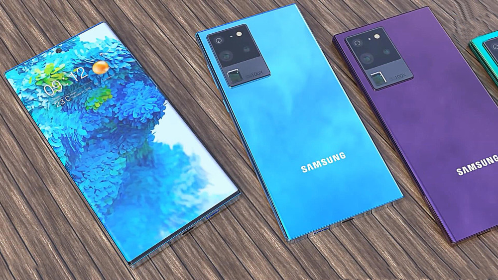 三星note20ultra壁纸,三星note20u超清壁纸 三星note20 概念图:这才是华为p40pro最强对手