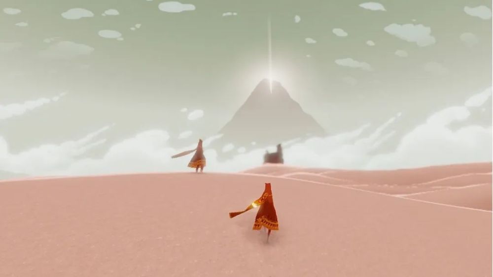 游戏简介:《风之旅人(journey)》是一款由thatgamecompany制作sie