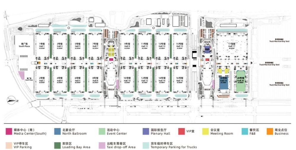 深圳国际会展中心平面图