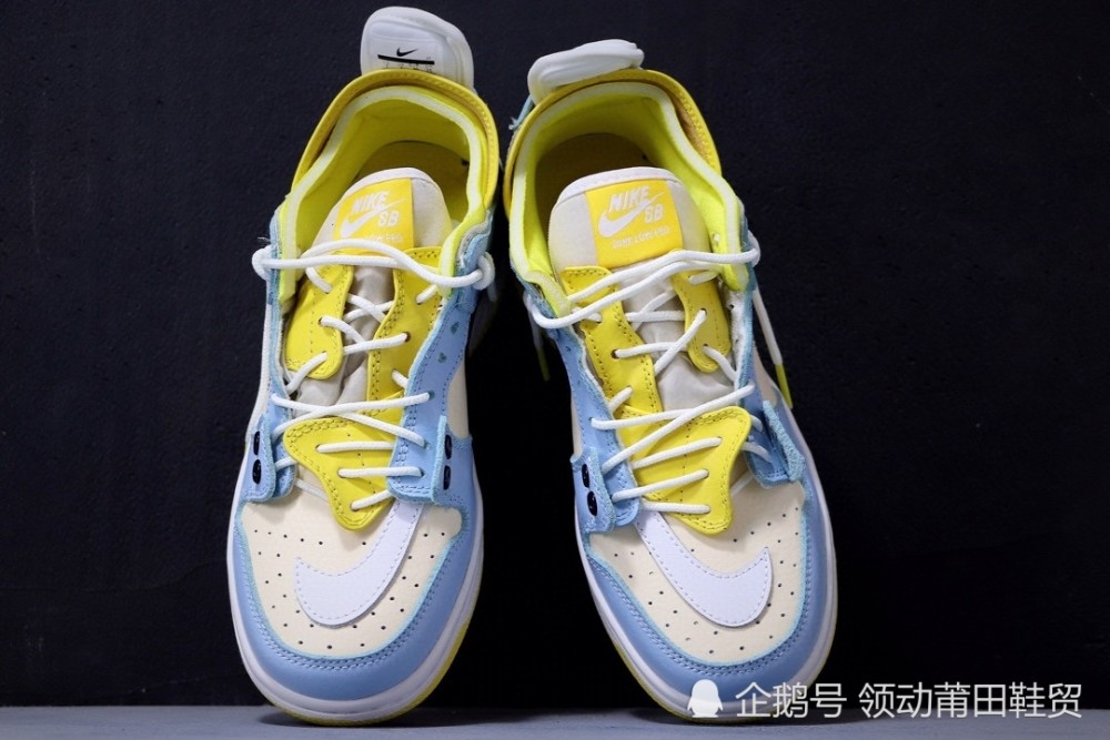 巴黎时装周全新定制 nike dunk sb low 断勾拼接系列