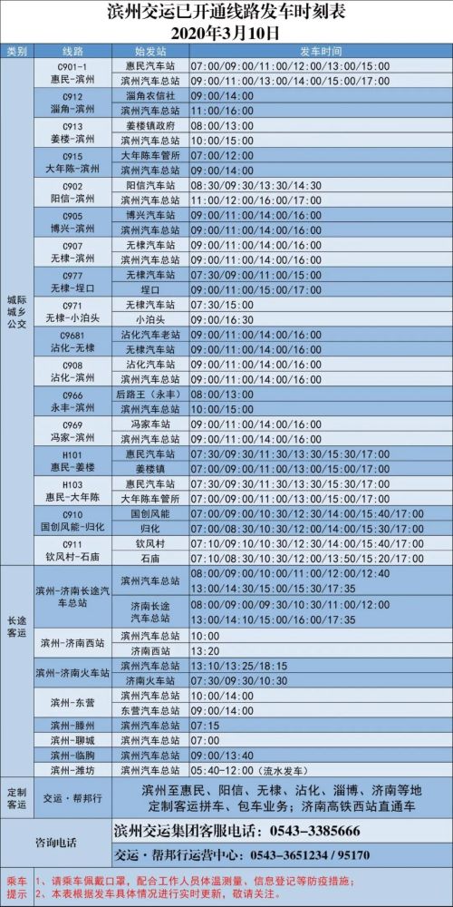 滨州至济南,c905滨州汽车总站至博兴汽车站发车班次,详见发车时刻表