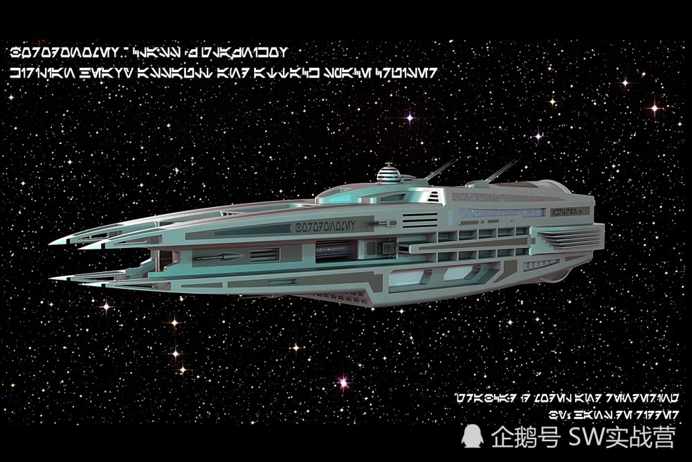 solidworks建模-太空战舰重型巡洋舰高清渲染图鉴赏