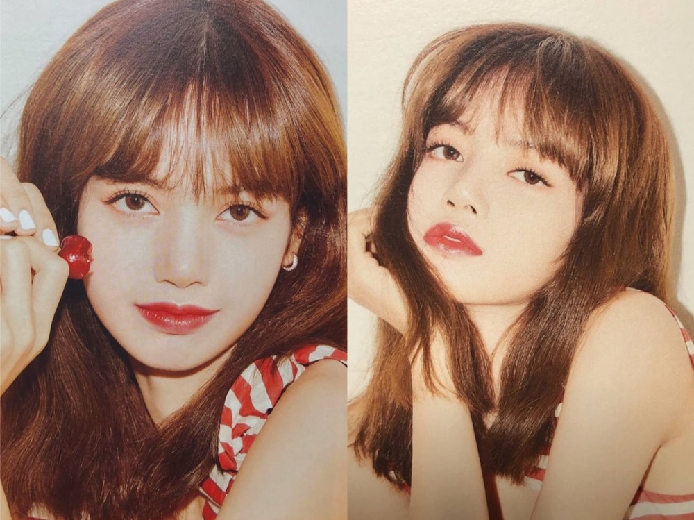 blackpink"水果少女"写真:jennie石榴夏日气息,甜美发散