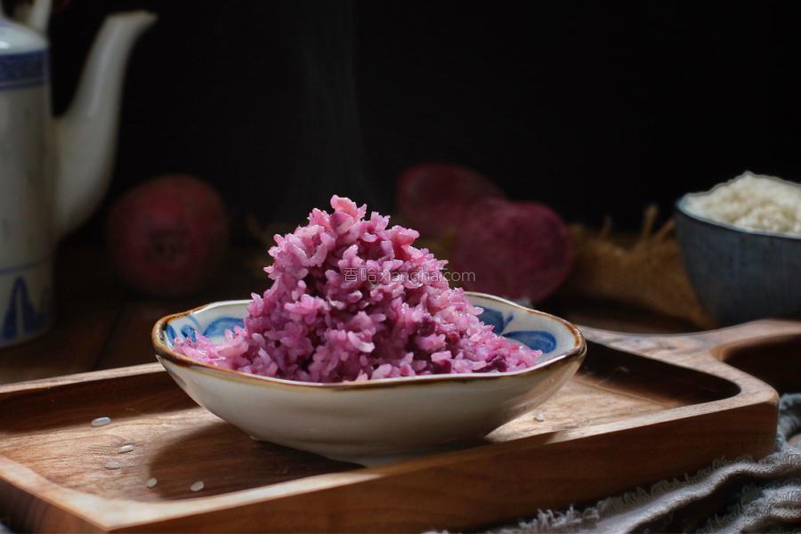 紫薯香米饭