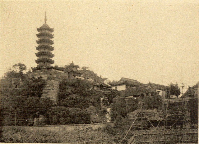 1906年江苏镇江老照片 百年前金山寺甘露寺定慧寺美景