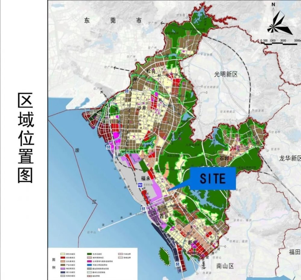 白石洲,宝安区,航城街道,深圳