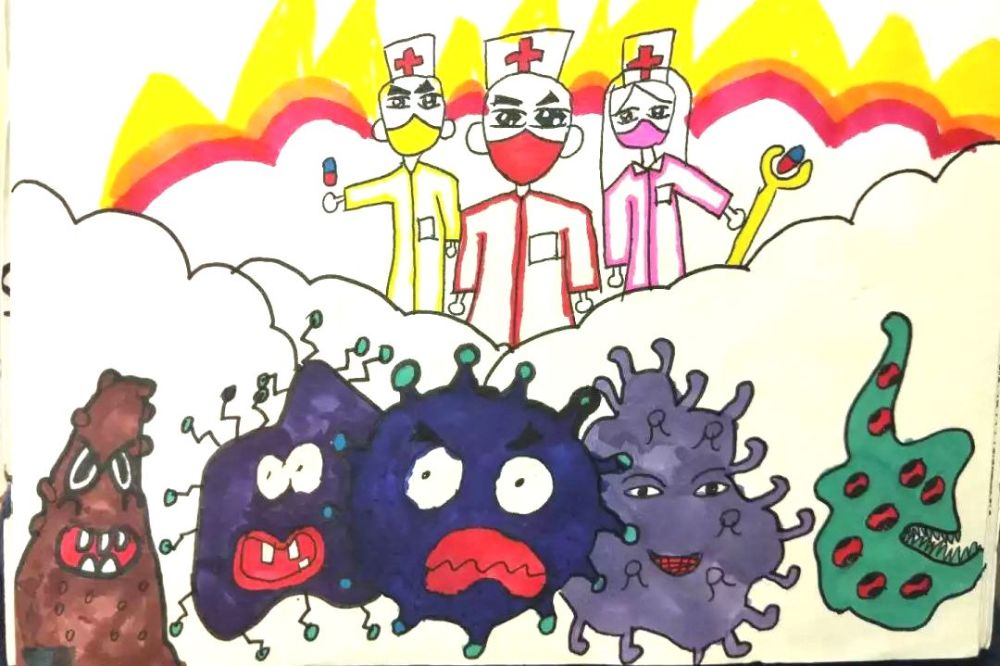 感谢这些勇敢的医护人员,为我们的健康奋斗在抗疫一线舷!