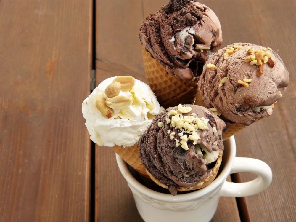 美国_美食,饮食,巧克力冰淇淋
