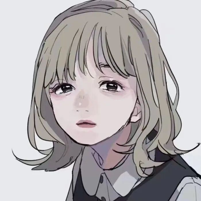 动漫复古女生头像