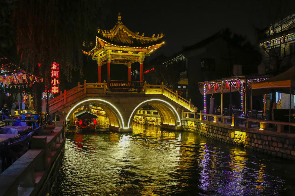 滦州古城夜景随拍