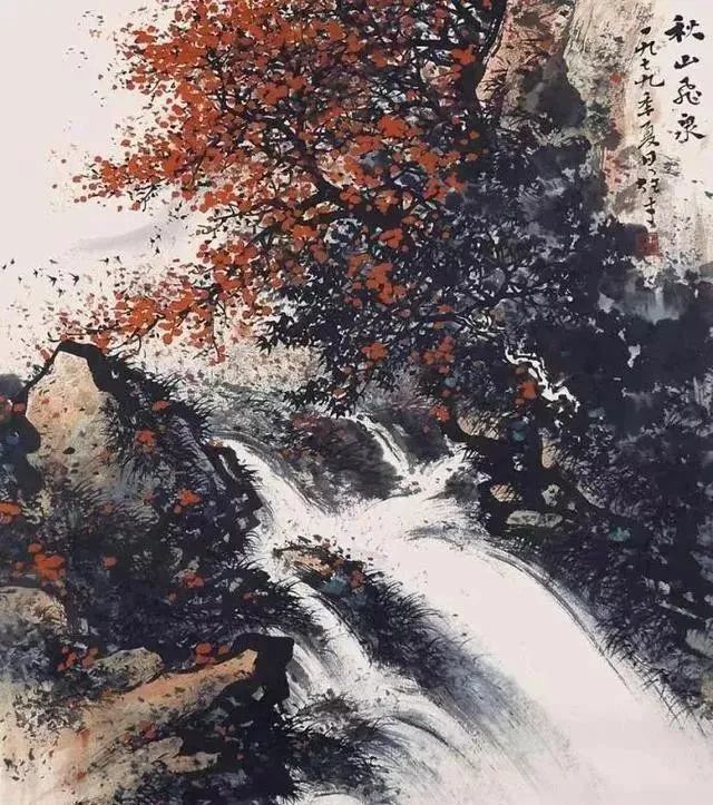 黎雄才的山水画,雄伟壮阔,意境深远!临摹的好素材!