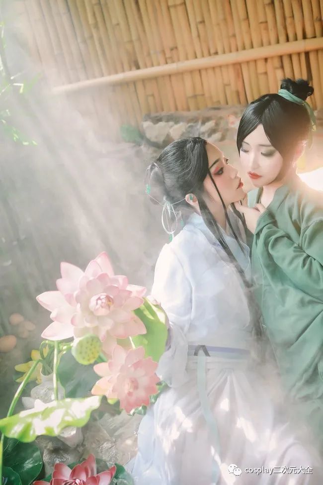 白蛇缘起cos正片,小白小青宝青坊主三人组