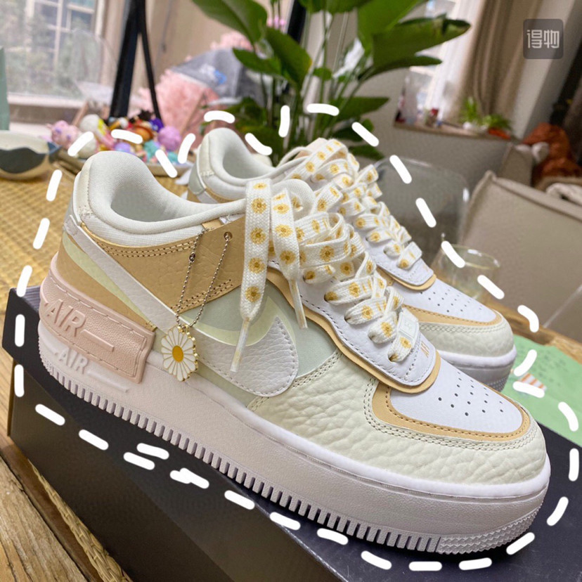 nike air force 1 马卡龙神仙配色小雏菊