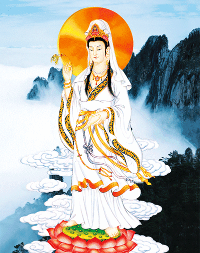 恭喜您!观音菩萨诞辰日,有缘见者平安一生,幸福一生!