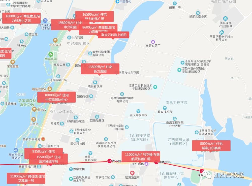 瑶湖,南昌,艾溪湖,地铁,高新区