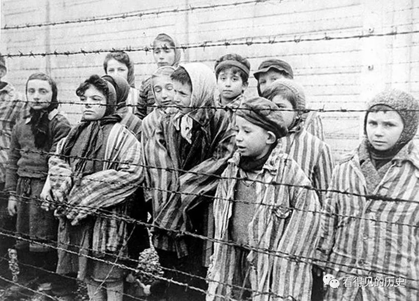 老照片 二战时德国奥斯威辛集中营 犹太人的恐怖岁月