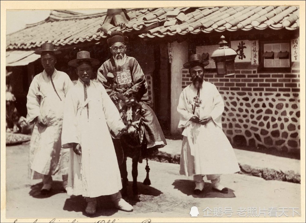 1910年朝鲜汉城老照片 处处都有中华文化的影子