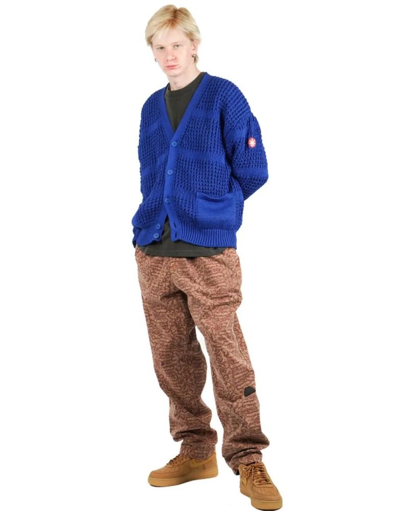 line waffle cardigan / via cav empt 「信仰充值」 这件 cav empt