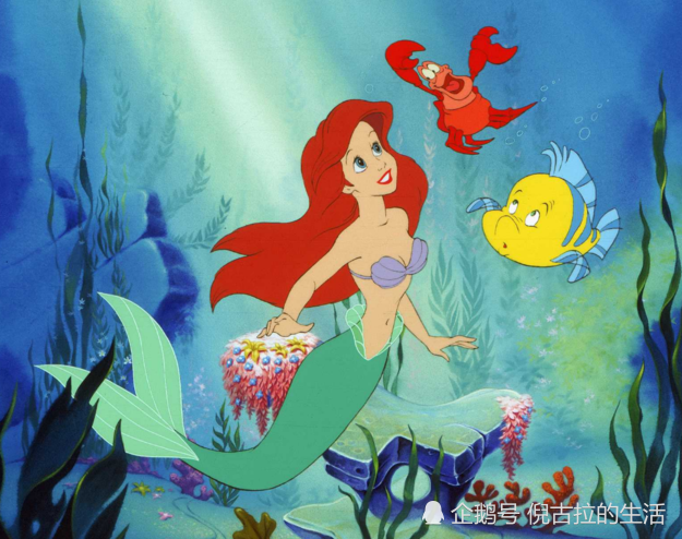 是《小美人鱼(the little mermaid)》里的ariel!