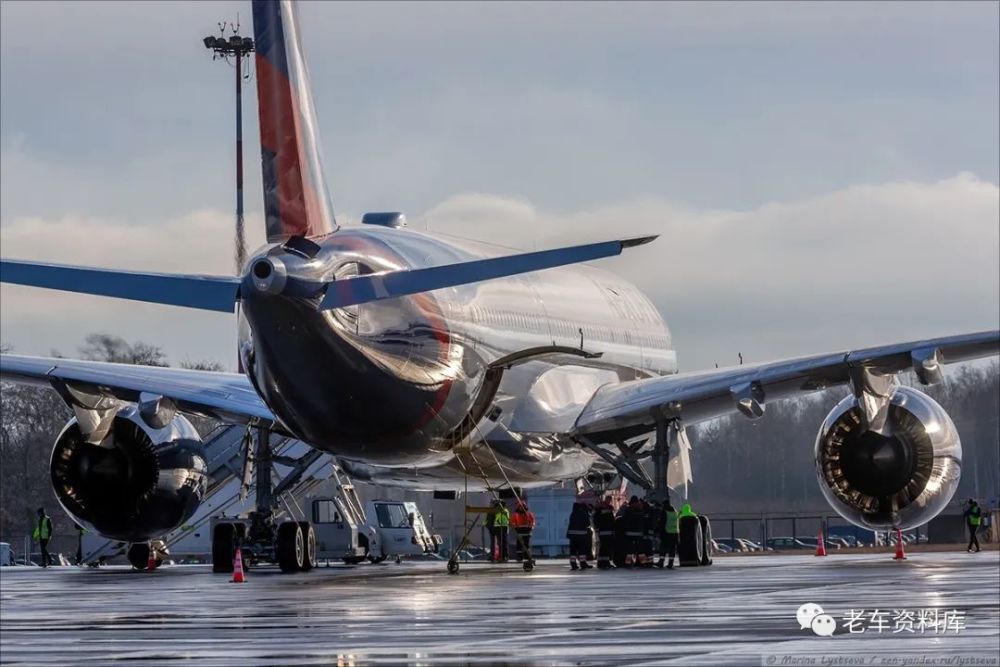 俄罗斯航空公司喜提新机 空客a350-900