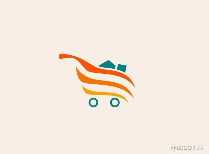 购物车元素主题logo设计合集鉴赏!