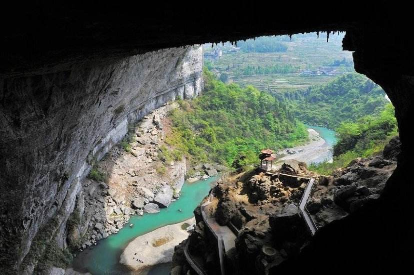 峡谷,清江,恩施,土家族,神农溪,清江闯滩