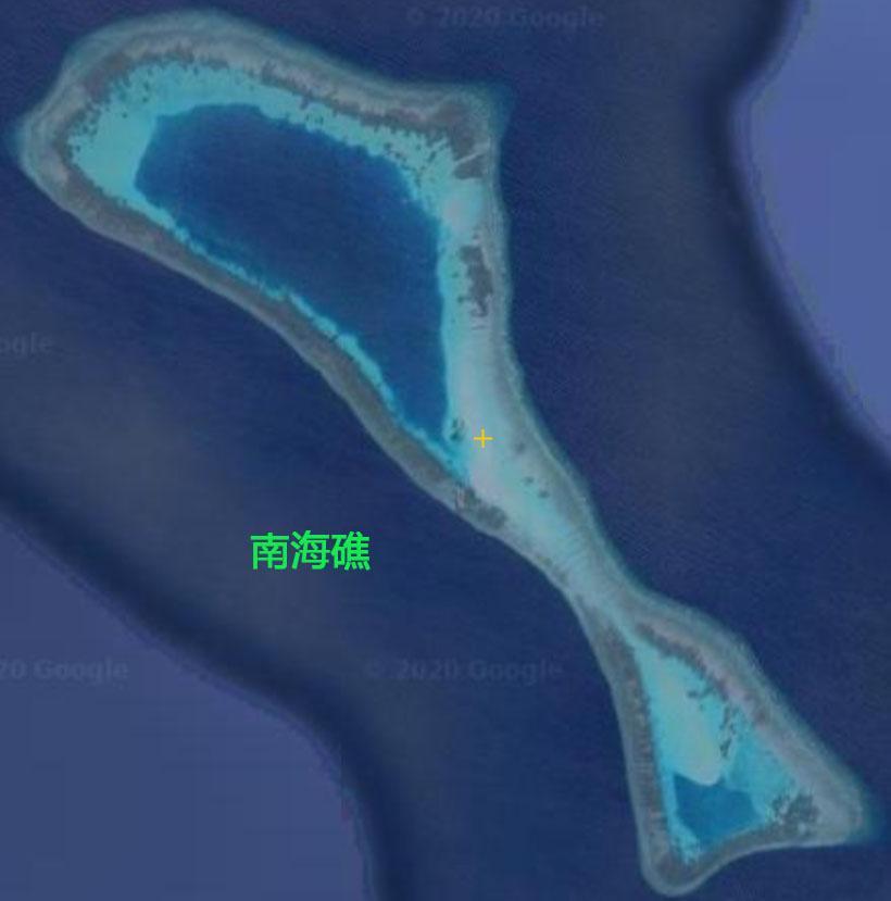 南海礁,司令礁,南海,三沙