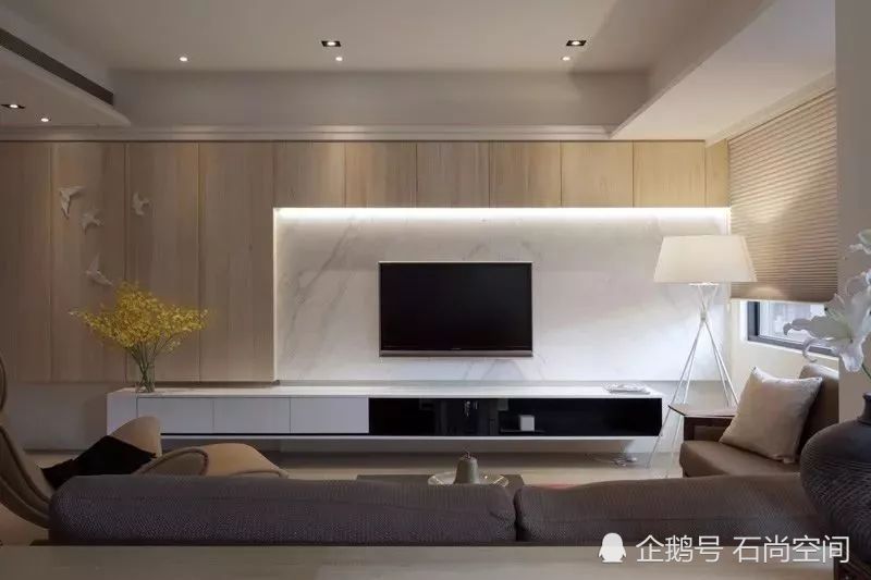 百搭的大理石,背景墙怎么设计都好看