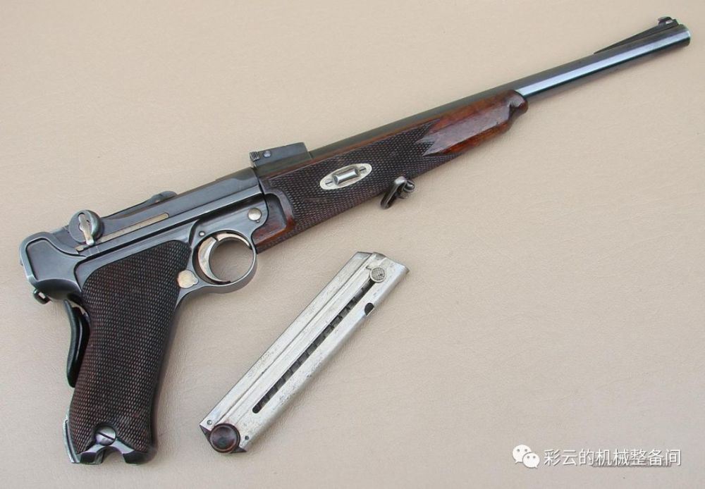 65mm口径卢格m1900商业型手枪 ,并对这种武器进行了野战条件测试.