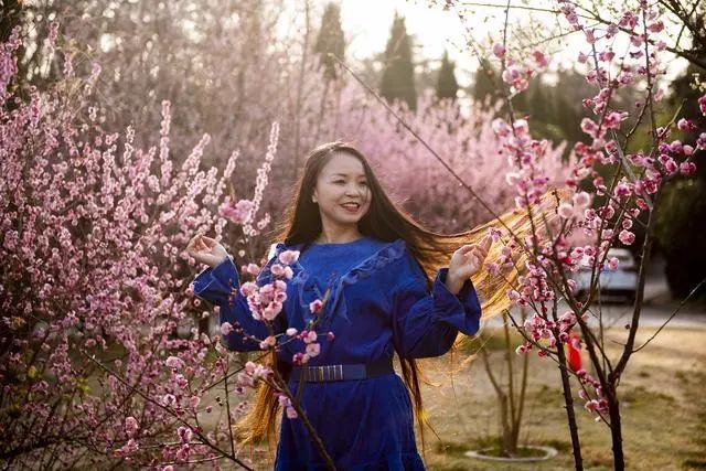 人像摄影:满园梅花开
