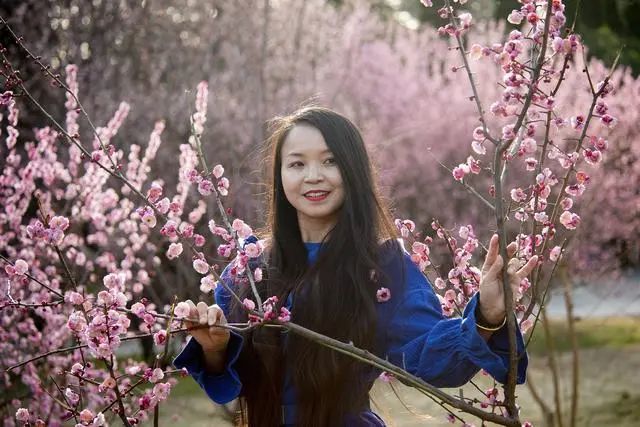 人像摄影:满园梅花开