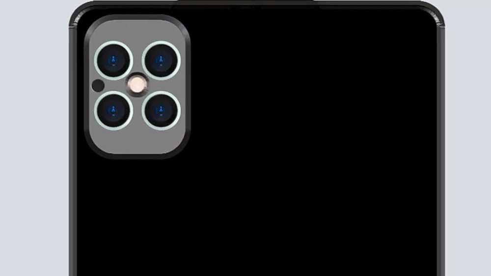 iphone12pro摄像头图解,iPhone12pro摄像头 iphone12pro概念图:6.9寸超大屏 前后6镜头 价格恐成败笔