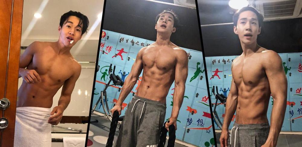 穿衣显瘦脱衣有肉,刘宪华的肌肉身材,让多少妹子垂涎欲滴?
