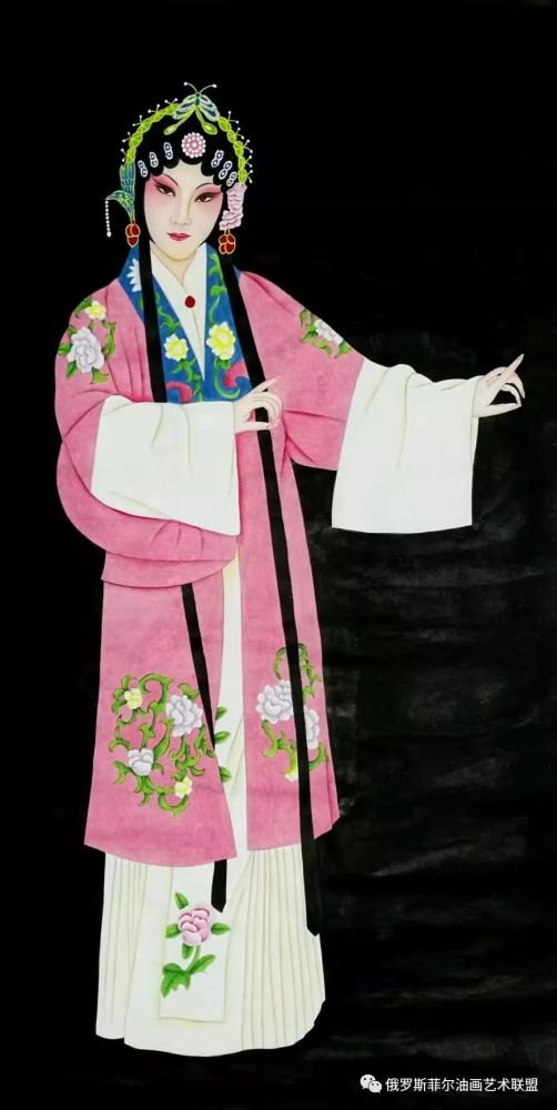 国家一级工艺美术师吕昆翰戏曲人物与仕女绘画作品欣赏