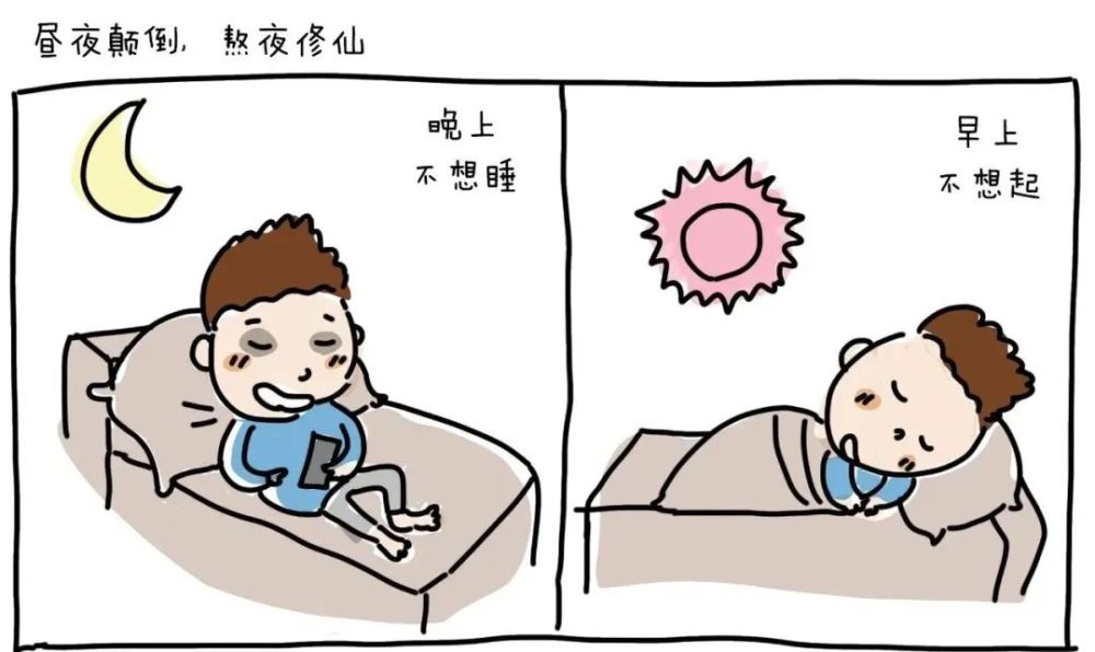 晚上不想睡,早上不想起?