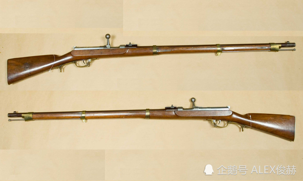 "德莱赛m1841针发枪",这是世界上第一种军用的后膛装弹栓动步枪