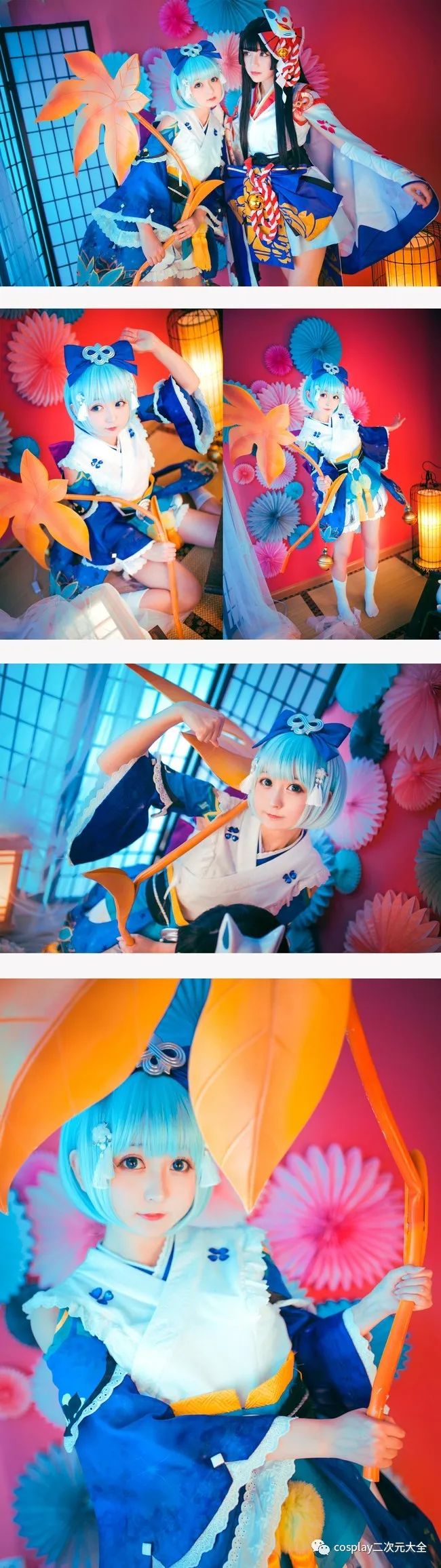 阴阳师 雪女·月见之樱&莹草·丹枫秋意