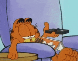 一些加菲猫的表情包