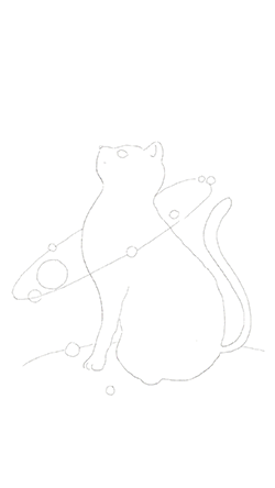 简笔画 手绘 线稿 250_444 竖版 竖屏 gif 动态图 动图