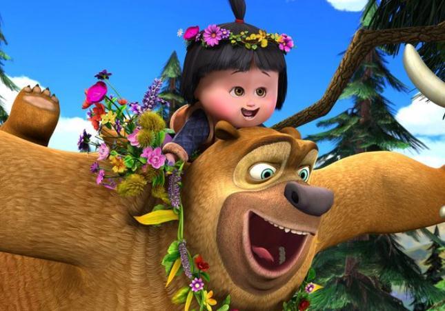 熊出没中女装大佬,本以为光头强够丑了,没想到熊大更厉害!