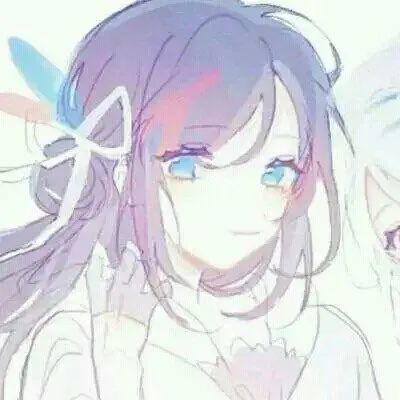 梦幻紫色系女生头像