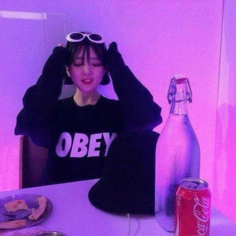 梦幻紫色系女生头像